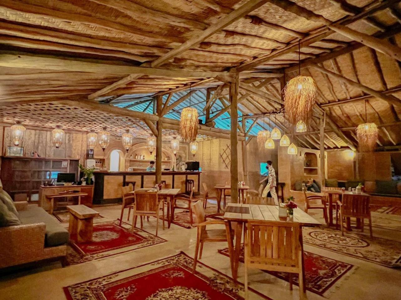 Bungalow Cafe Gili Beachfront Gili Meno Kültér fotó